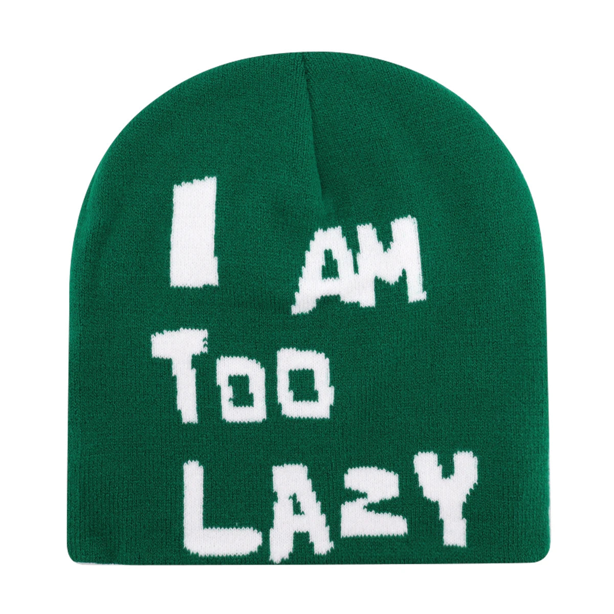 Y2k Letter Butter Knit Hats Skullies Beanies Autumn Winter Warm Hat