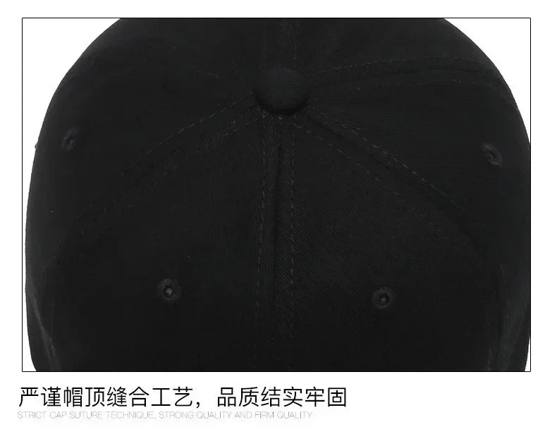 New Simple Corrugated Outdoor Sports Baseball Cap Polyester Cap New Cap Embroidery Hat