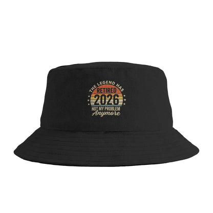 Couple The Legend Has Retired 2026 Retro Sunset Car Bucket Hat