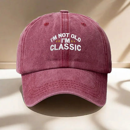 Classic Vintage Washed Baseball Cap