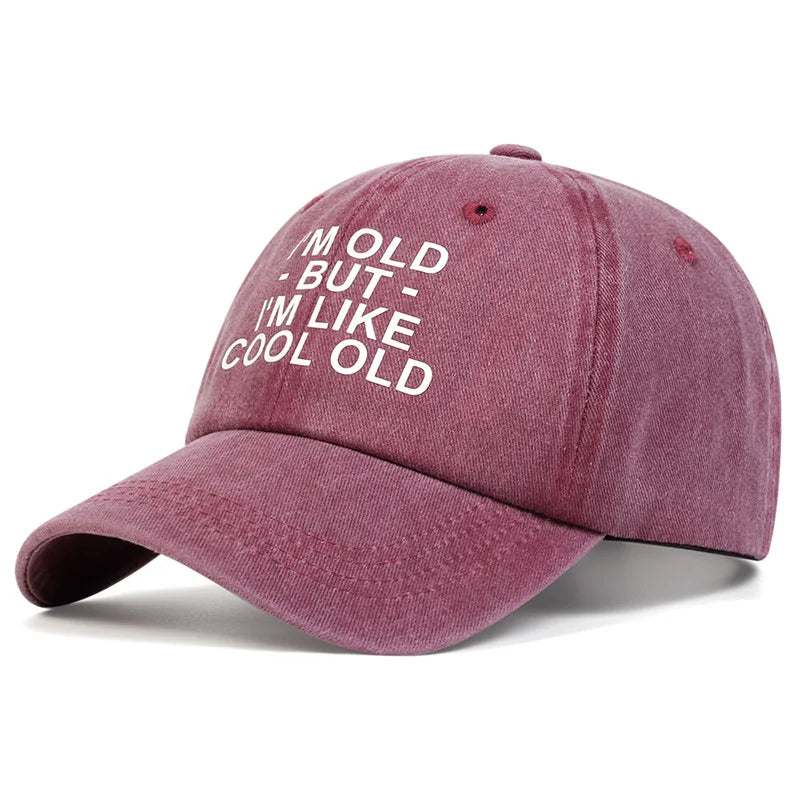 Letter Printed Baseball Cap For Both Men And Women