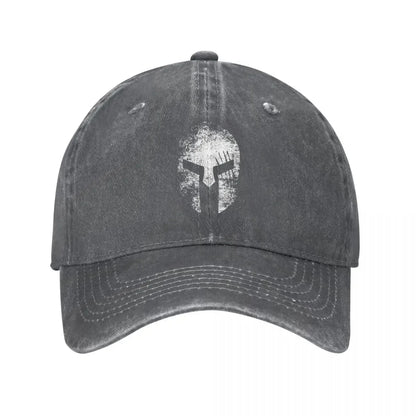Spartan Sparta Warrior Baseball Cap Retro Distressed for Men Women