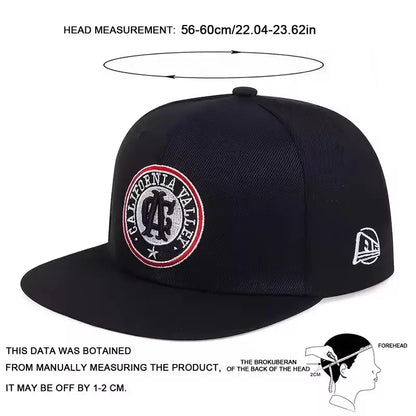 Unisex Letter Embroidery Hip-hop Hats Spring And Autumn