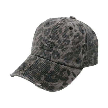 Fashion Accessory Retro Leopard Print Hat Adjustable