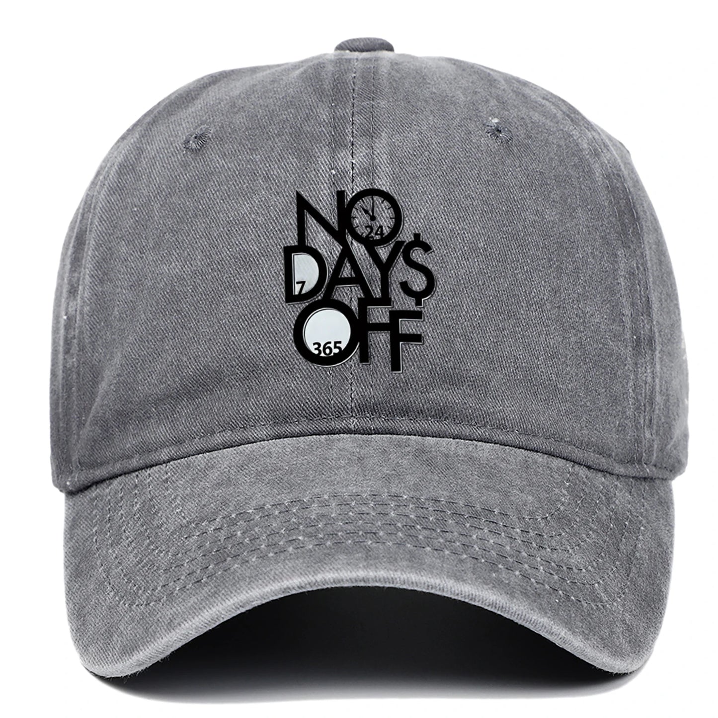 Adjustable Alphanumeric Printed Baseball Cap