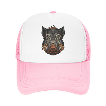 Custom Wild Boar Feral Pig Baseball Cap Hip Hop