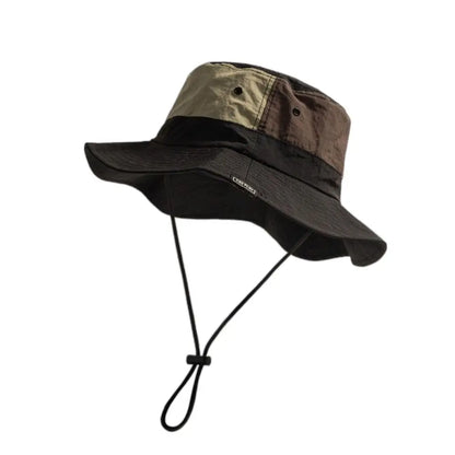 Sun Protection Wide Brim Bucket Hat Breathable Fisherman Hat Camping