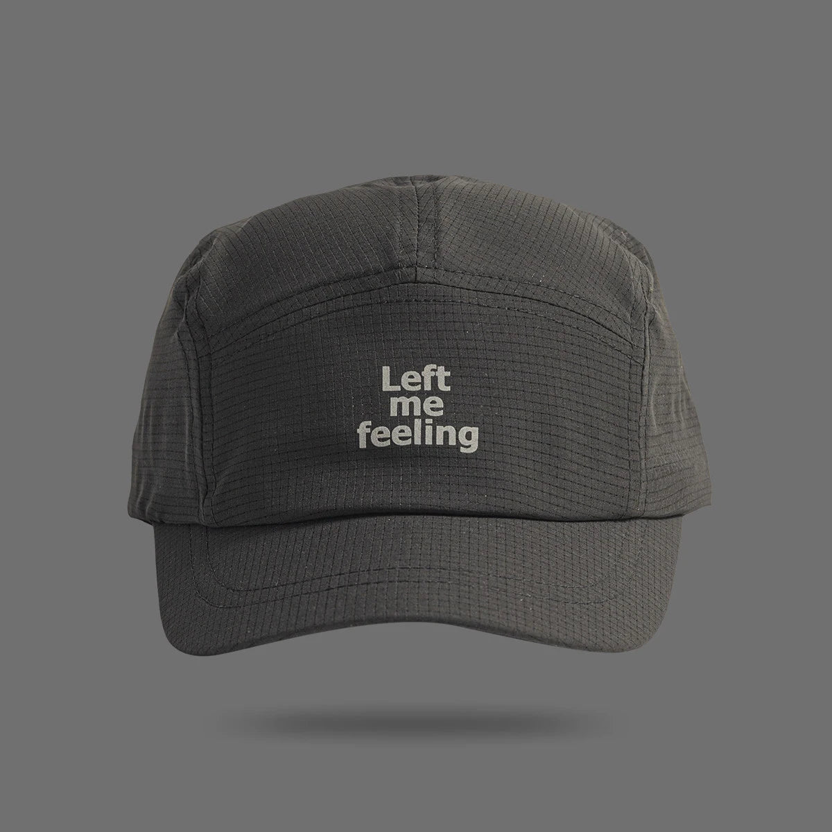 Small-Checkered Printed Quick-Drying Baseball Cap