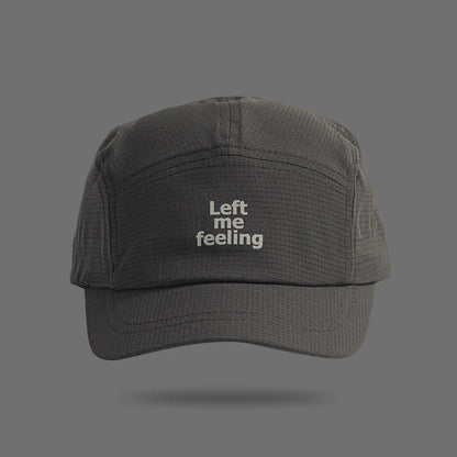 Small-Checkered Printed Quick-Drying Baseball Cap