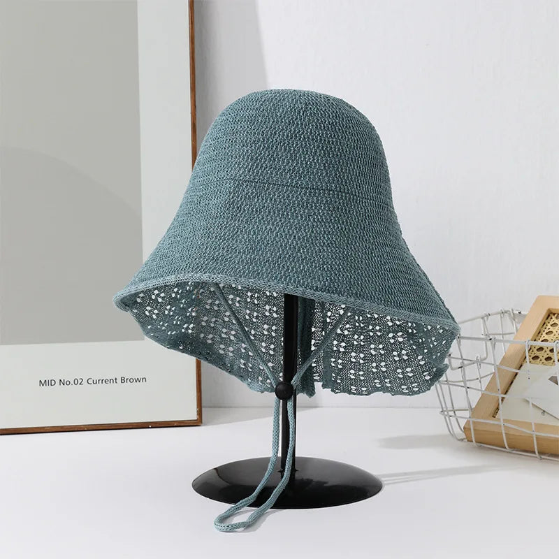 Breathable Spring Summer Tea Piing Hat