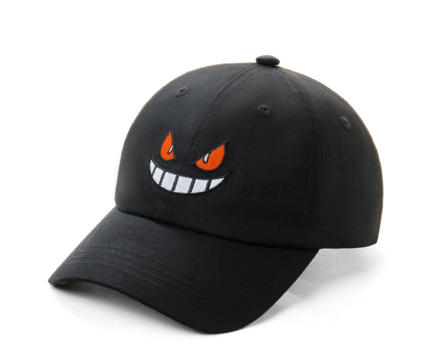 Unisex Cartoon Eyes Embroidery Baseball Caps Outdoor Spring and Autumn