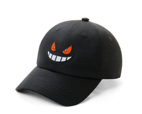 Unisex Cartoon Eyes Embroidery Baseball Caps Outdoor Spring and Autumn