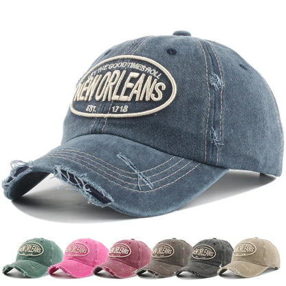 2026 Unisex Washed Cotton Baseball Cap