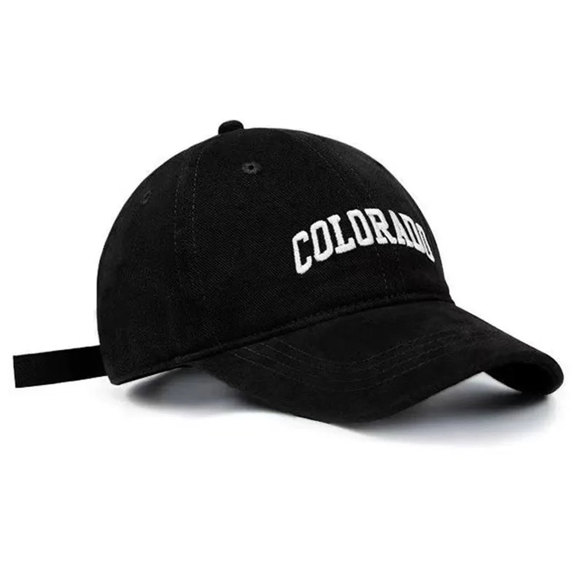 Unisex Colorado Letter Embroidery Baseball Caps Spring Autumn