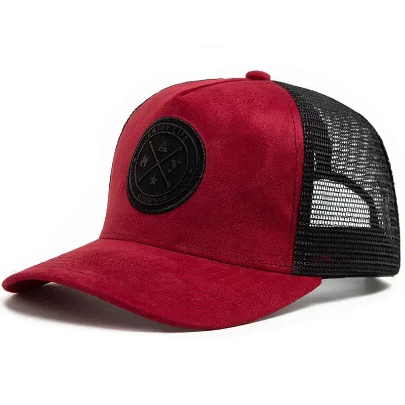 Summer Baseball Cap Unisex Breathable Mesh Snapback Hat Dad Hat for Men Women