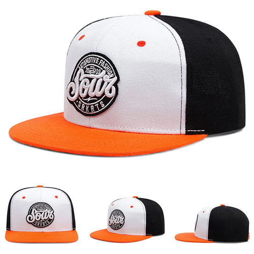Flat Edge Hat Sowt Embroidered HipHop Hat