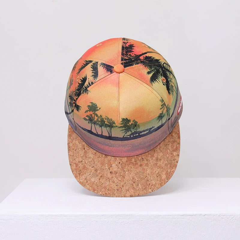 Spring Summer 3D Printing Men Women Snapback Hat