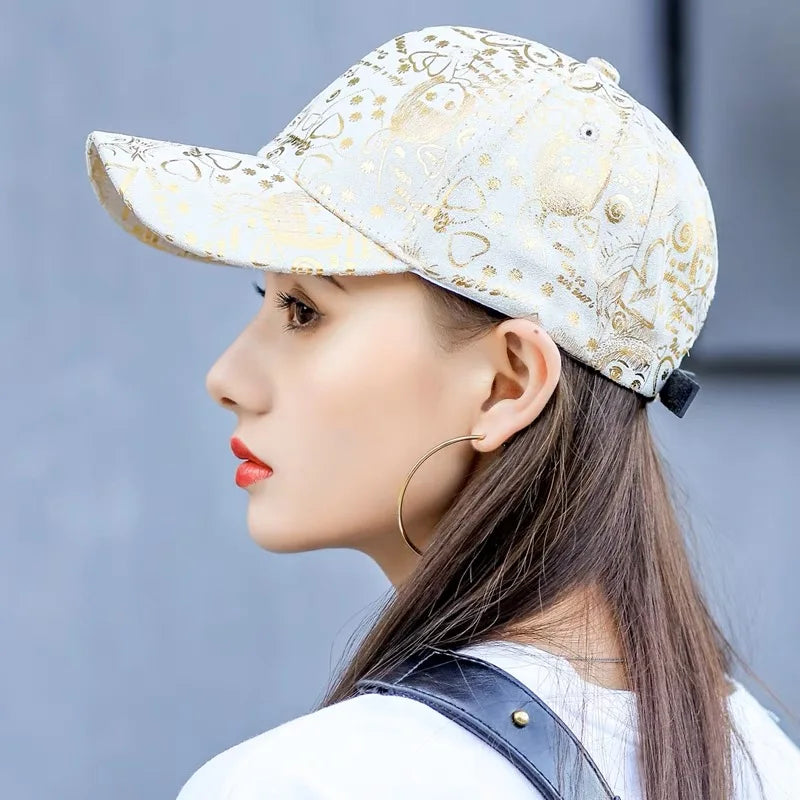 New Trend Reflective Korean Fashion Men Women Baseball Hats
