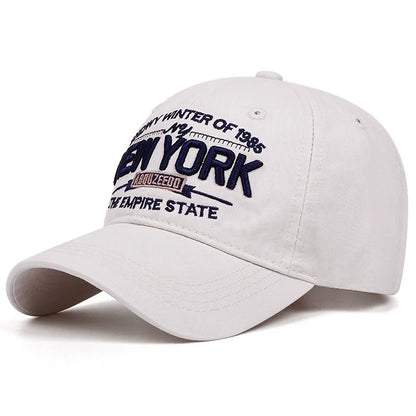 Unisex Summer Sports Letter Embroidery Hip-hop Baseball Hats