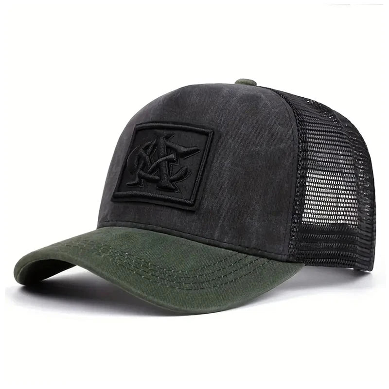 2026 New Breathable Mesh Hat CA Embroidered Baseball Hat
