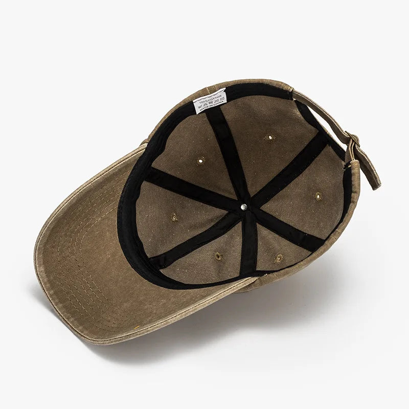 Soft Top Washed Vintage Duck Tongue Cap