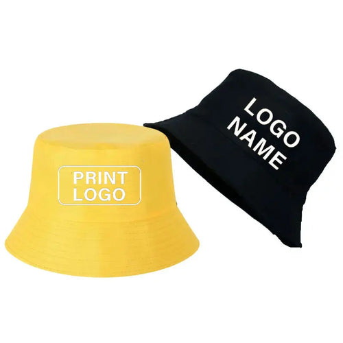 Solid Reversible Bucket Hats Men Women Outdoor