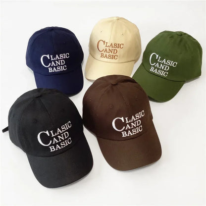 Fashion Letter Embroidery Baseball Caps