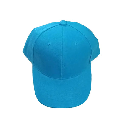 Summer Solid Color Women Sport Baseball Cap Unisex Baseball Caps Family
