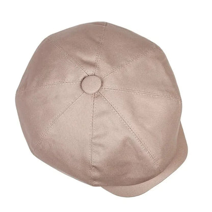 Men Retro Newsboy Caps Stitching Berets Cap