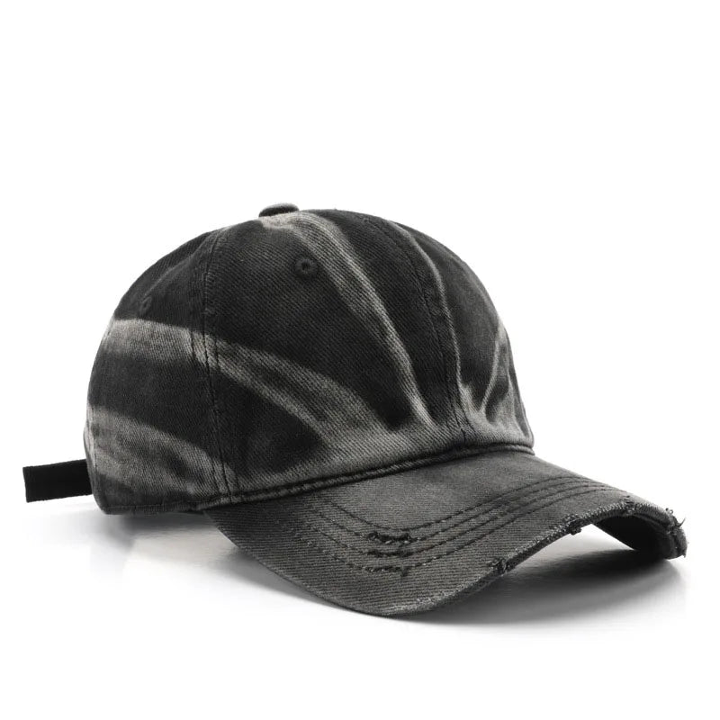 Vintage Washed Tie-Dye Baseball Cap
