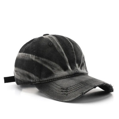 Vintage Washed Tie-Dye Baseball Cap