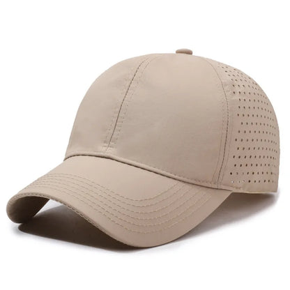 Cycling Baseball Cap Mesh Breathable Sun Hat Quick Dry Lightweight Fishing UV Protection Outdoor Summer Casual Cap