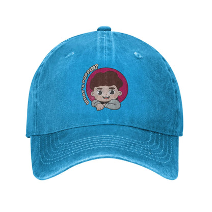 Denim Fabric Cap Casual Baseball Caps Adjustable Hat