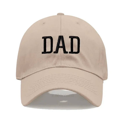 DAD MOM Embroidery Pure Cotton Baseball Cap Fashion Sport Golf Caps Sun Hat