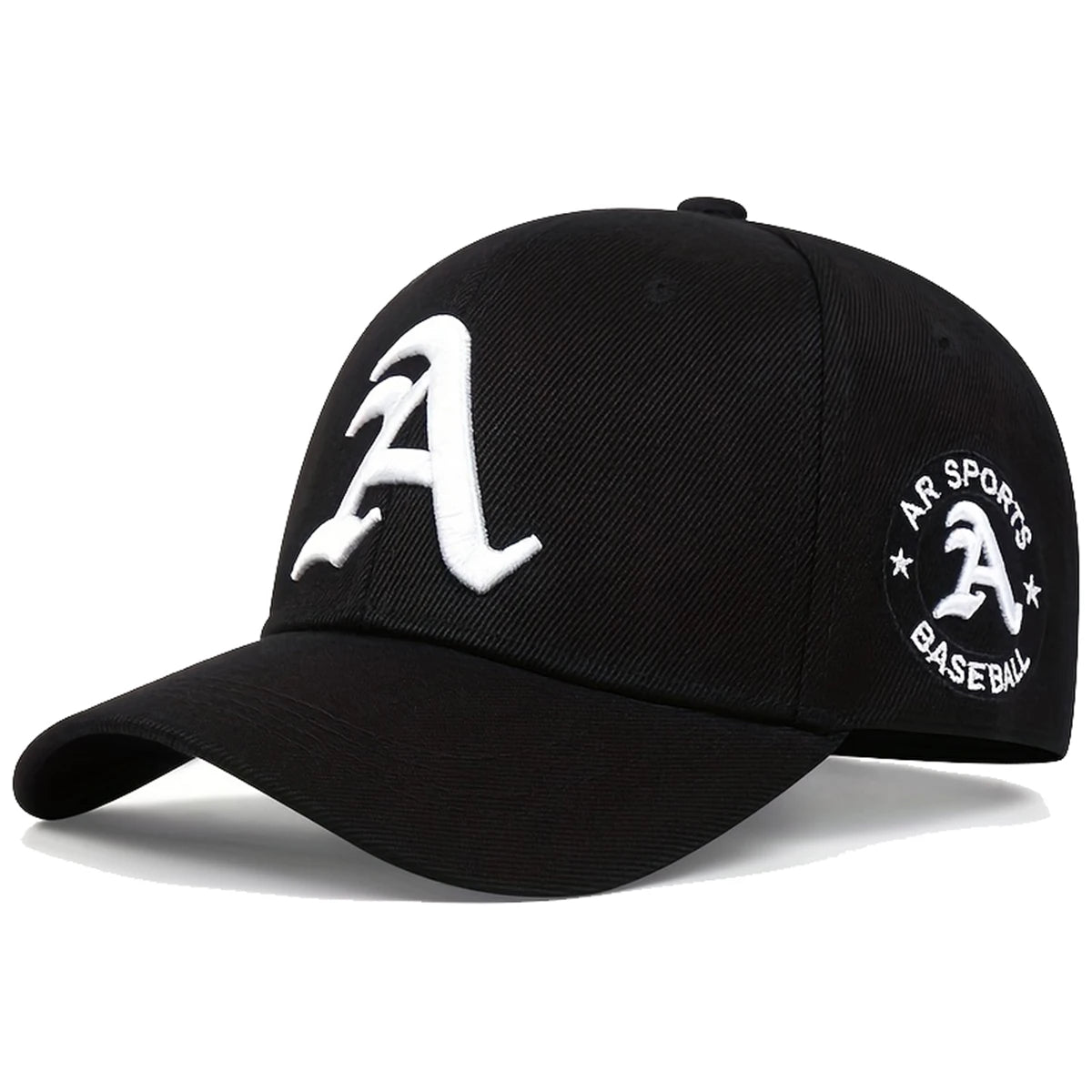 Unisex Gothic Letter A Embroidery Baseball Caps