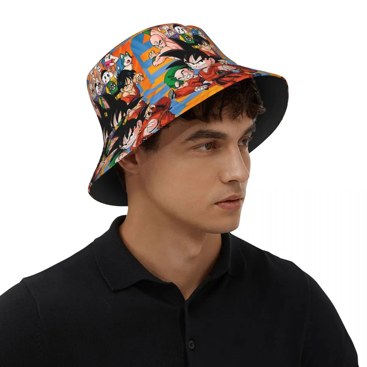 Dragon Ball Z Bucket Hat Spring Picnic Headwear Accessories Cartoon Anime Fisherman Hats