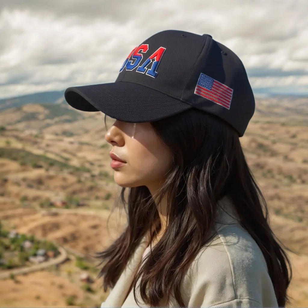 Fashion USA Flag Baseball Cap Unisex Outdoor Sport For Men And Women Caps