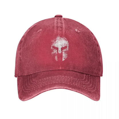 Spartan Sparta Warrior Baseball Cap Retro Distressed for Men Women