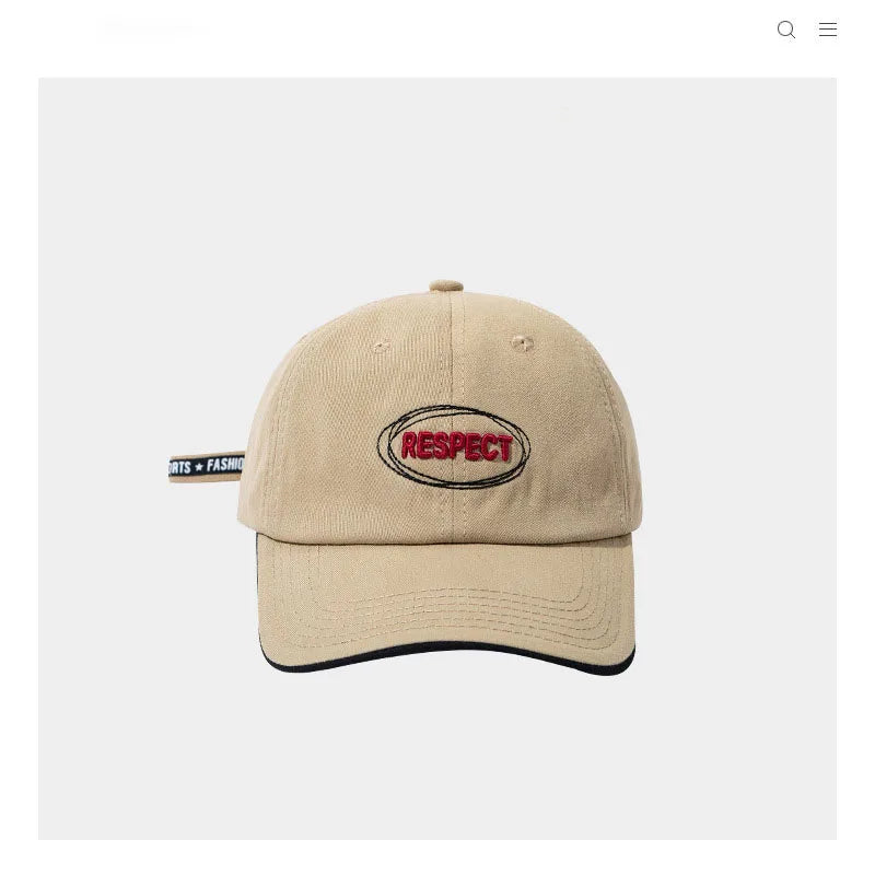 Summer Letter Baseball Hat Women