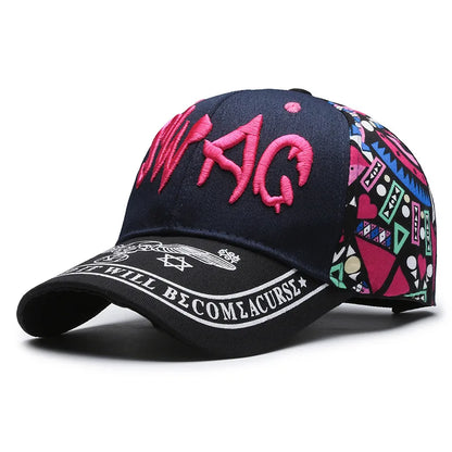 New Casual Fashion Letter Embroidery Printing Baseball Cap