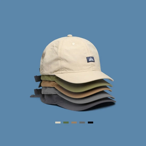 American Retro Short-brimmed Baseball Caps for Men Summer