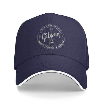 Gibson Guitar Baseball Cap Fashion Cartoon Anime Sandwich Caps Men Women