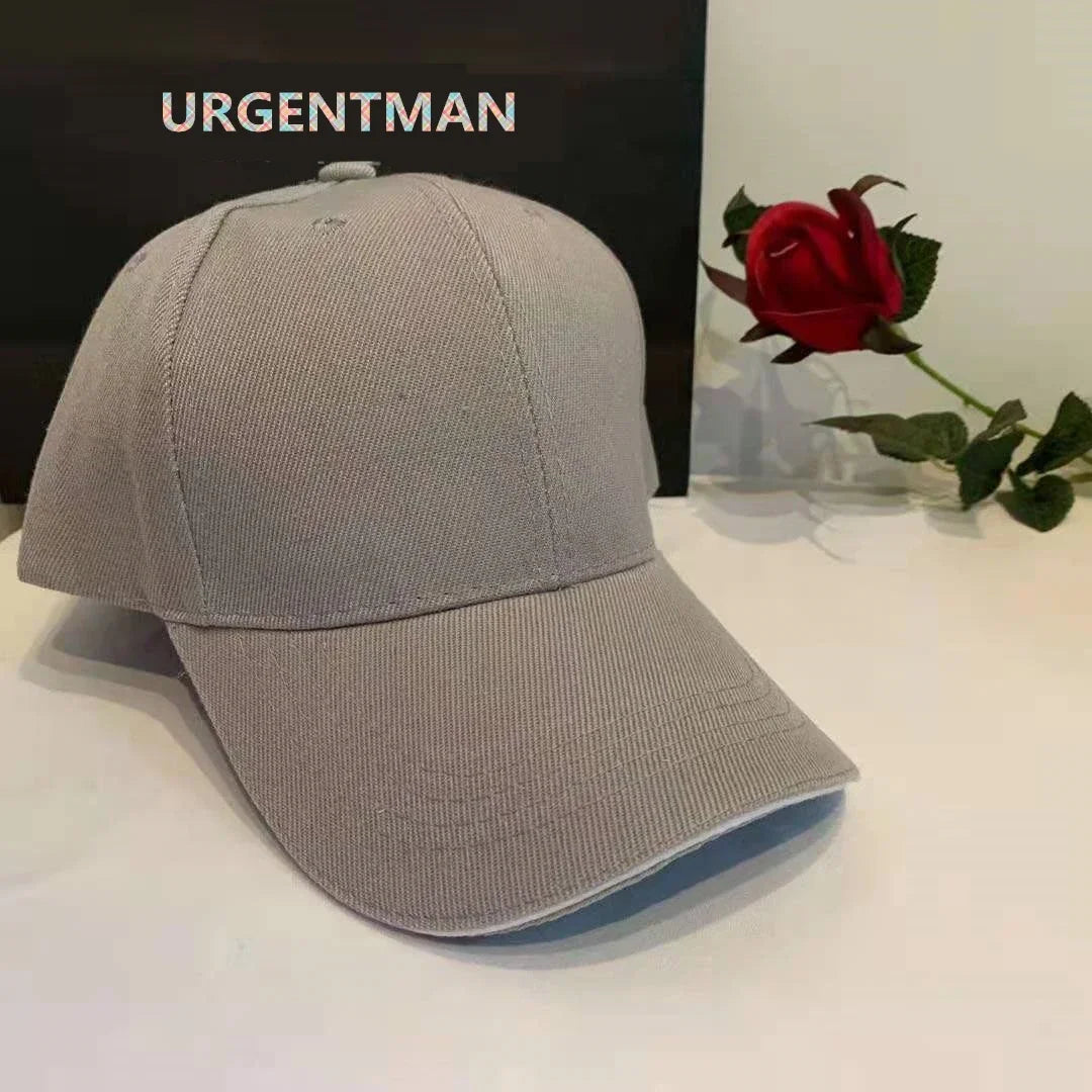 Unisex Cap Casual Acrylic Plain Baseball Cap Adjustable Hats