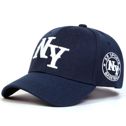 Unisex Letter Embroidery Baseball Caps Spring and Autumn