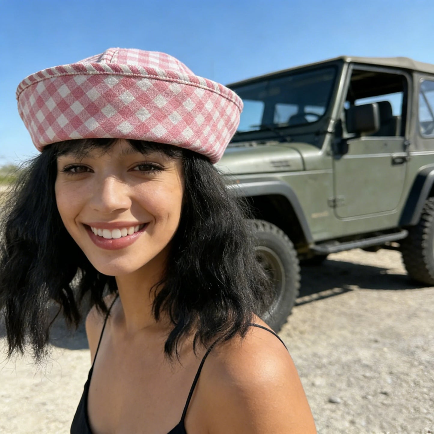 Fashion Bucket Hat For Women Korean Style Striped Sailor Cap Spring Autumn