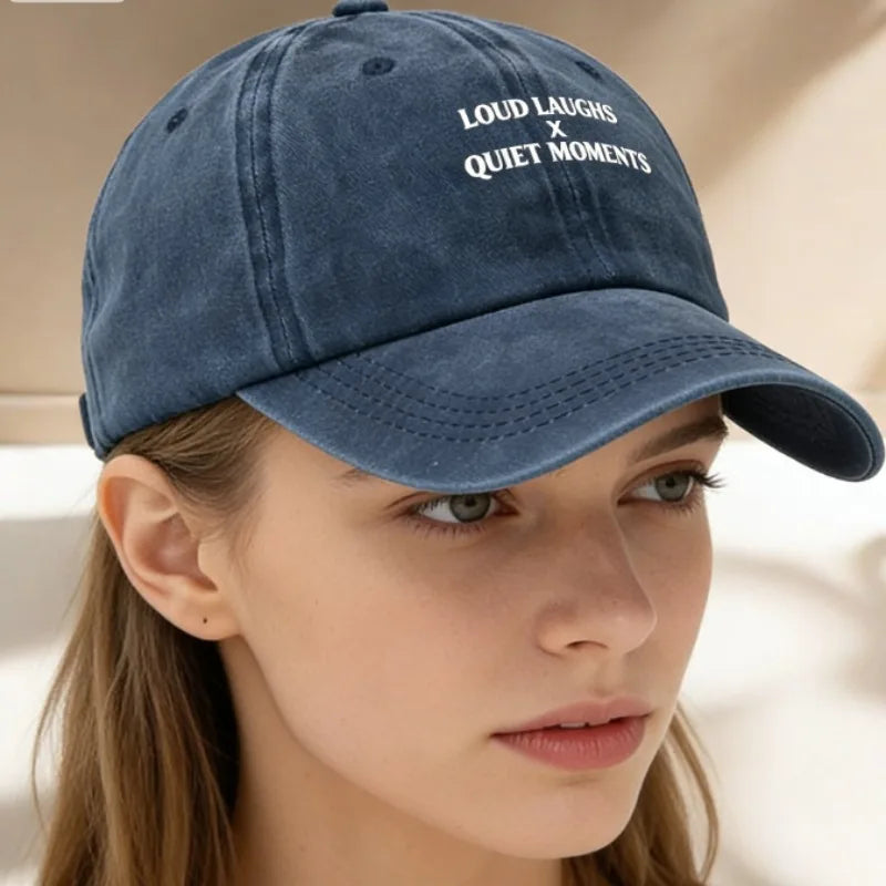 Unisex High Quality Trendy Retro Washed Simple Baseball Cap