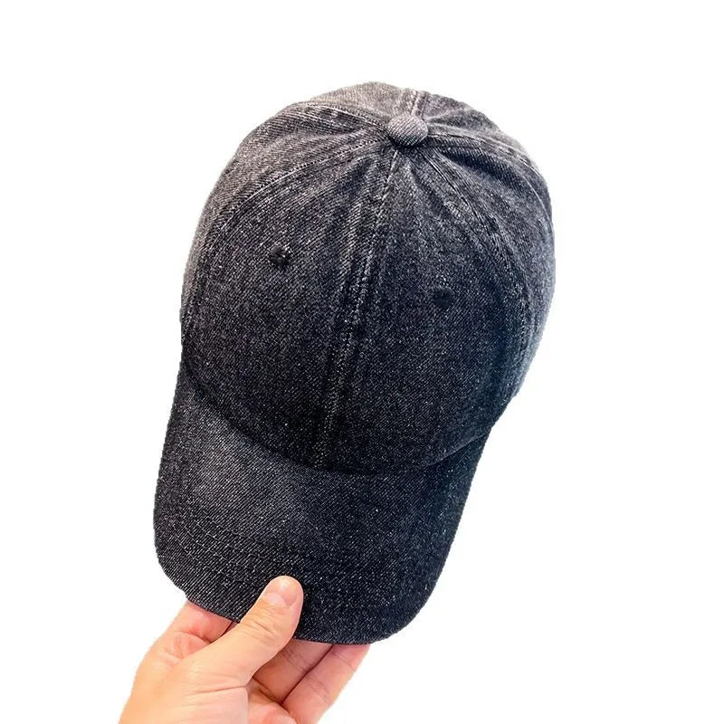 New Fashion Denim Baseball Cap For Women Men