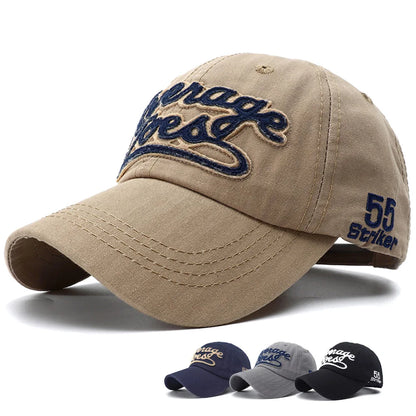 Designer Men's Hip Hop Letter Embroidery Baseball Cap