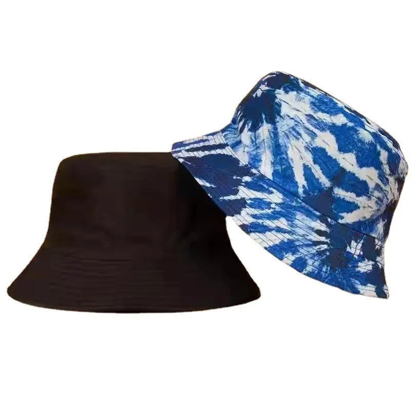 Street Graffiti Men's Bucket Hat Double-Sided Hip Hop Outdoor