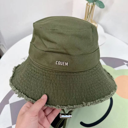 Drawstring Vacation Sun Protection Fashion Versatile Fisherman Hats